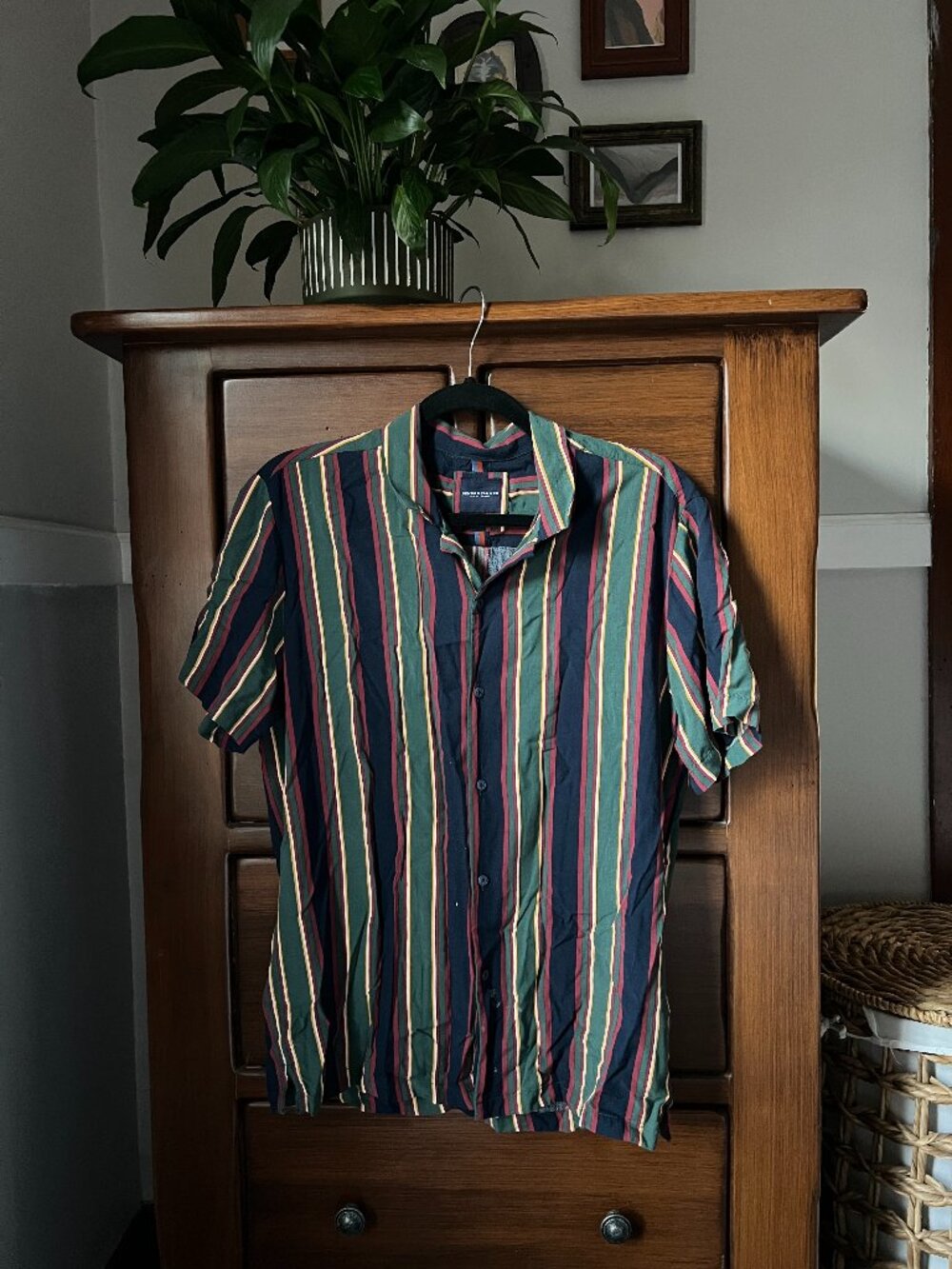Striped Button-Up - Picture 1 of 5